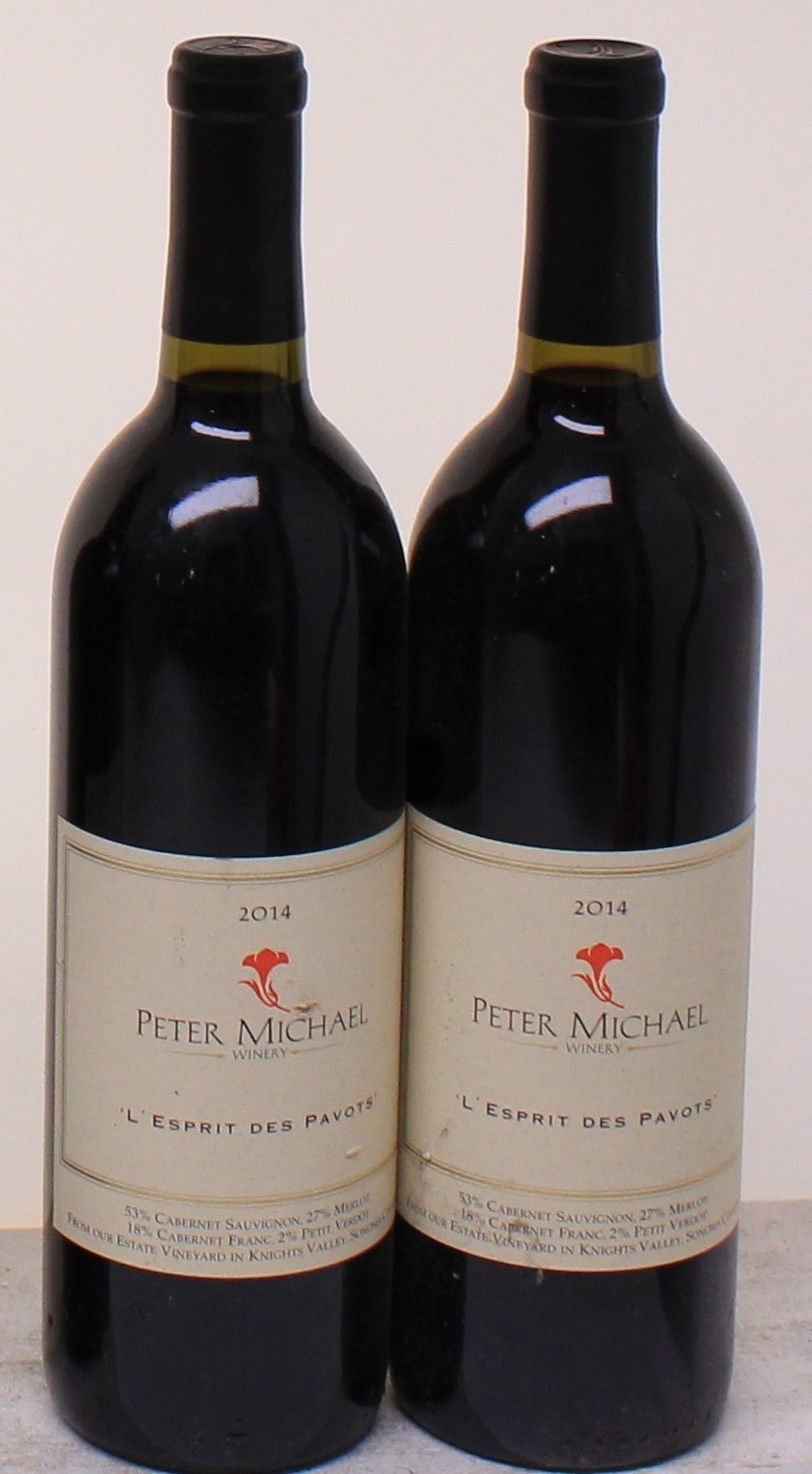 2014 Peter Michael Winery L Esprit des Pavots Knights Valley - The Wine ...